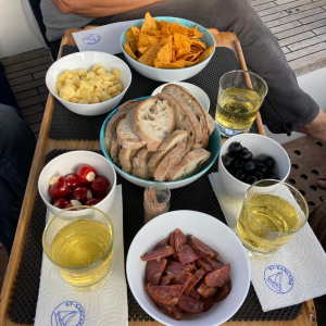 2022 07 07 Ruhetag = Arbeiten am Schiffchen
